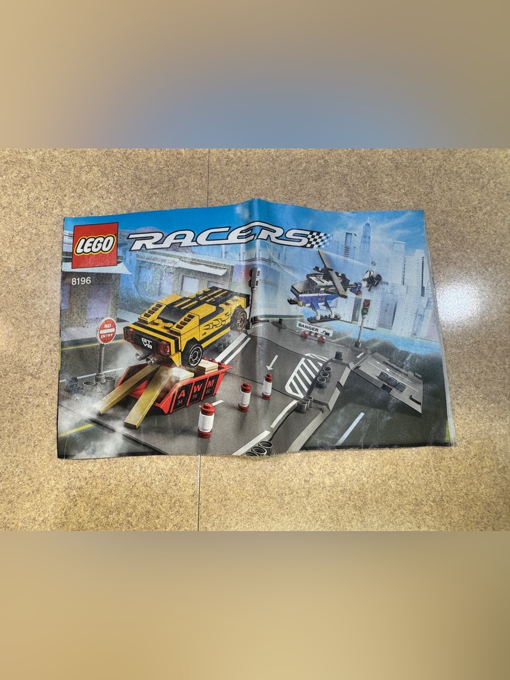Lego Instruction Manual Only 8196 Chopper Jump Manual Booklet